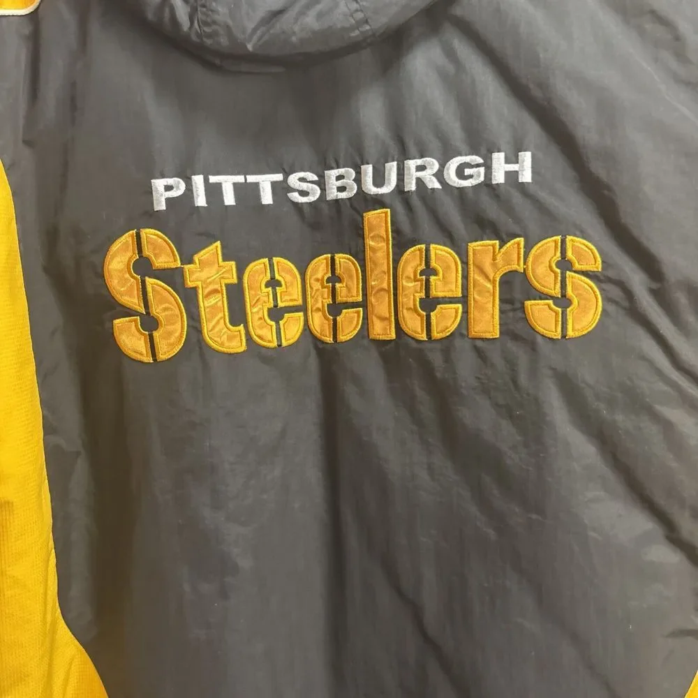 NFL Pittsburgh Steelers Hoodie Full Zip Jacket XL - Picture 7 of 10